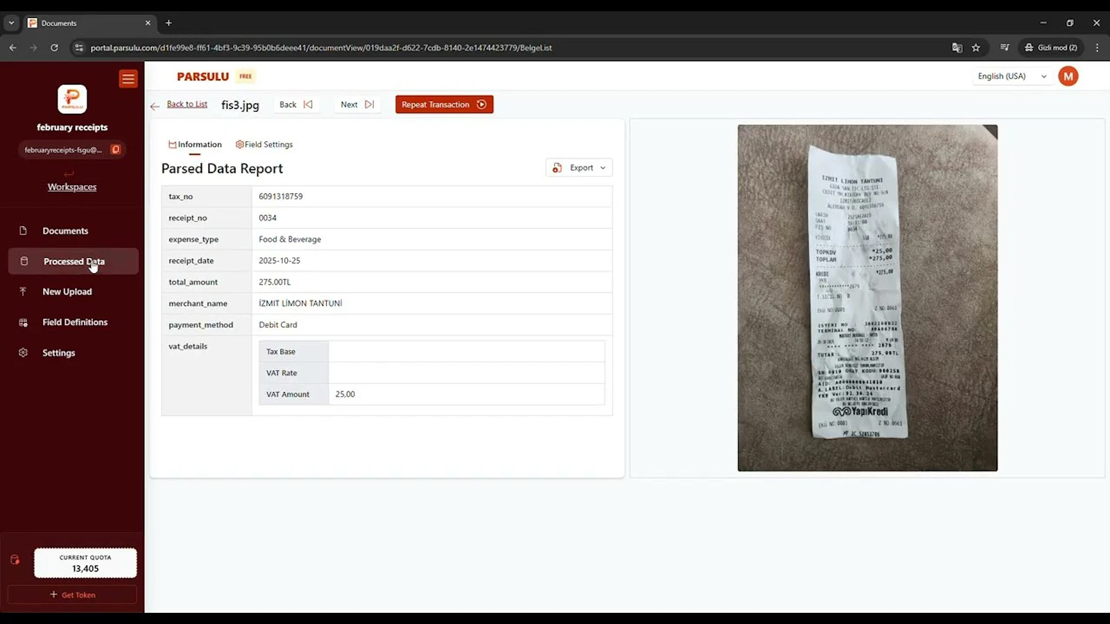 Parsulu screenshot 1 (video preview)