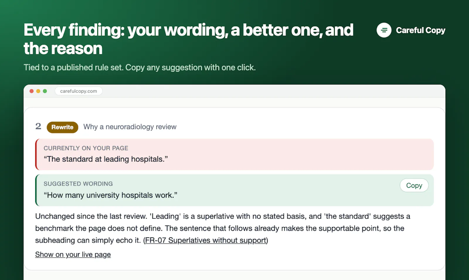 Careful Copy screenshot 4