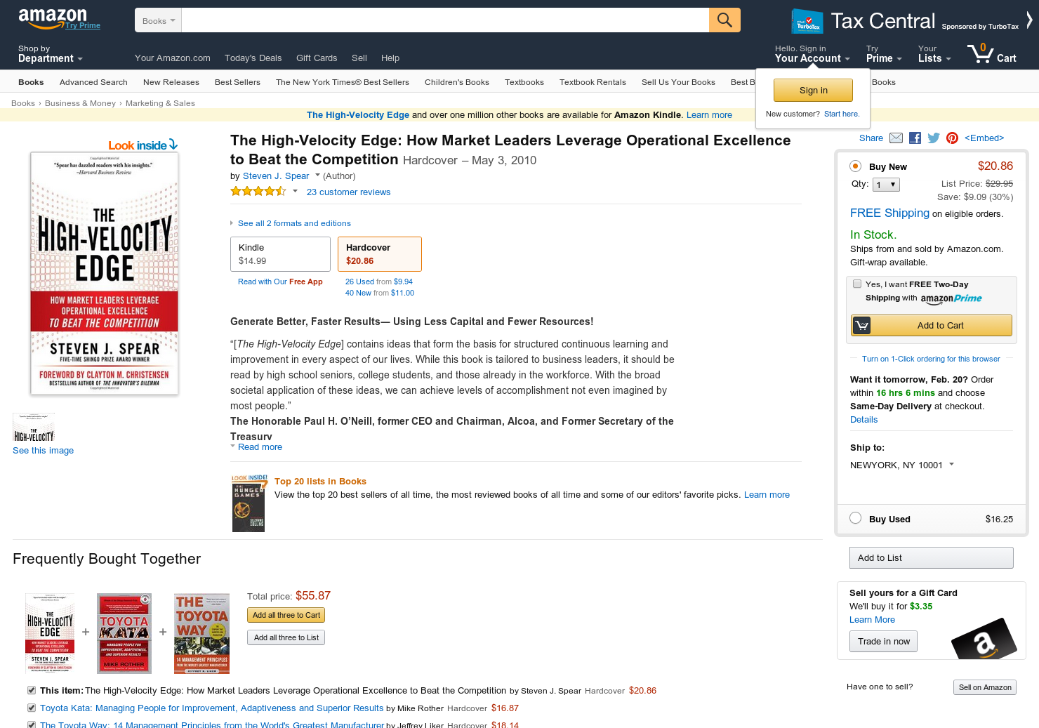 The High-Velocity Edge gallery image