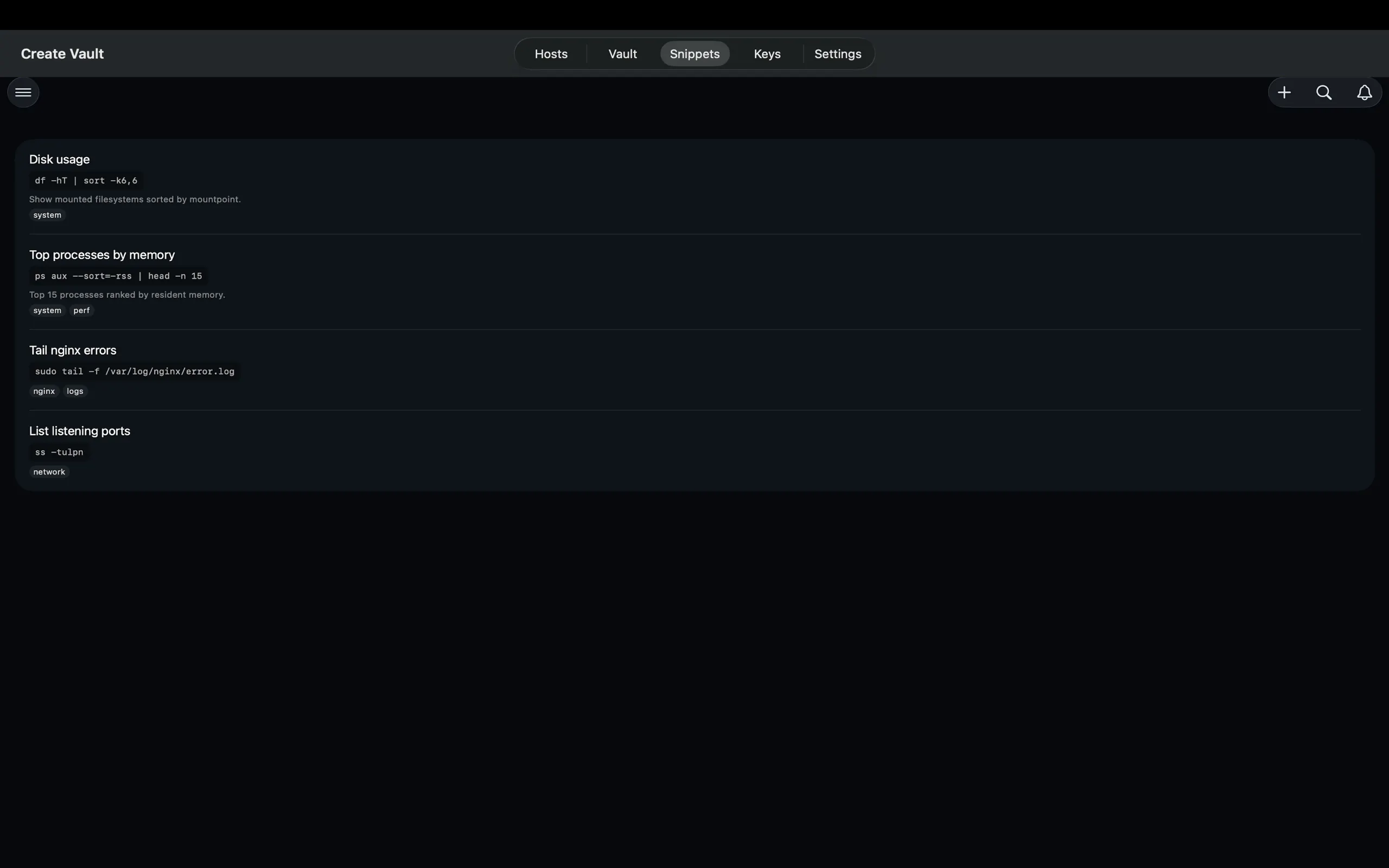 NovoSSH gallery image
