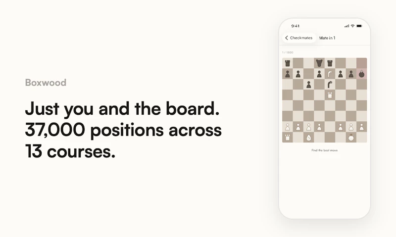 Boxwood Chess screenshot 1
