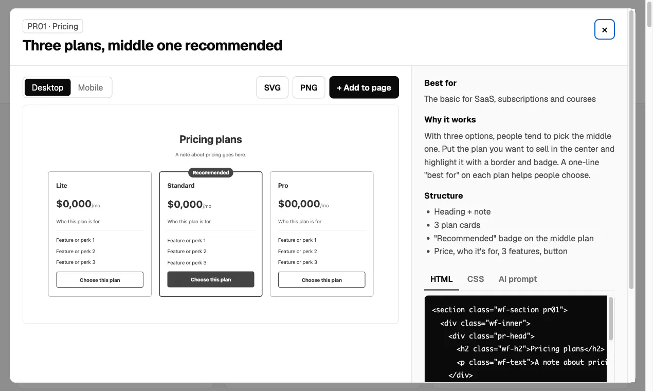 Wireframe Patterns gallery image