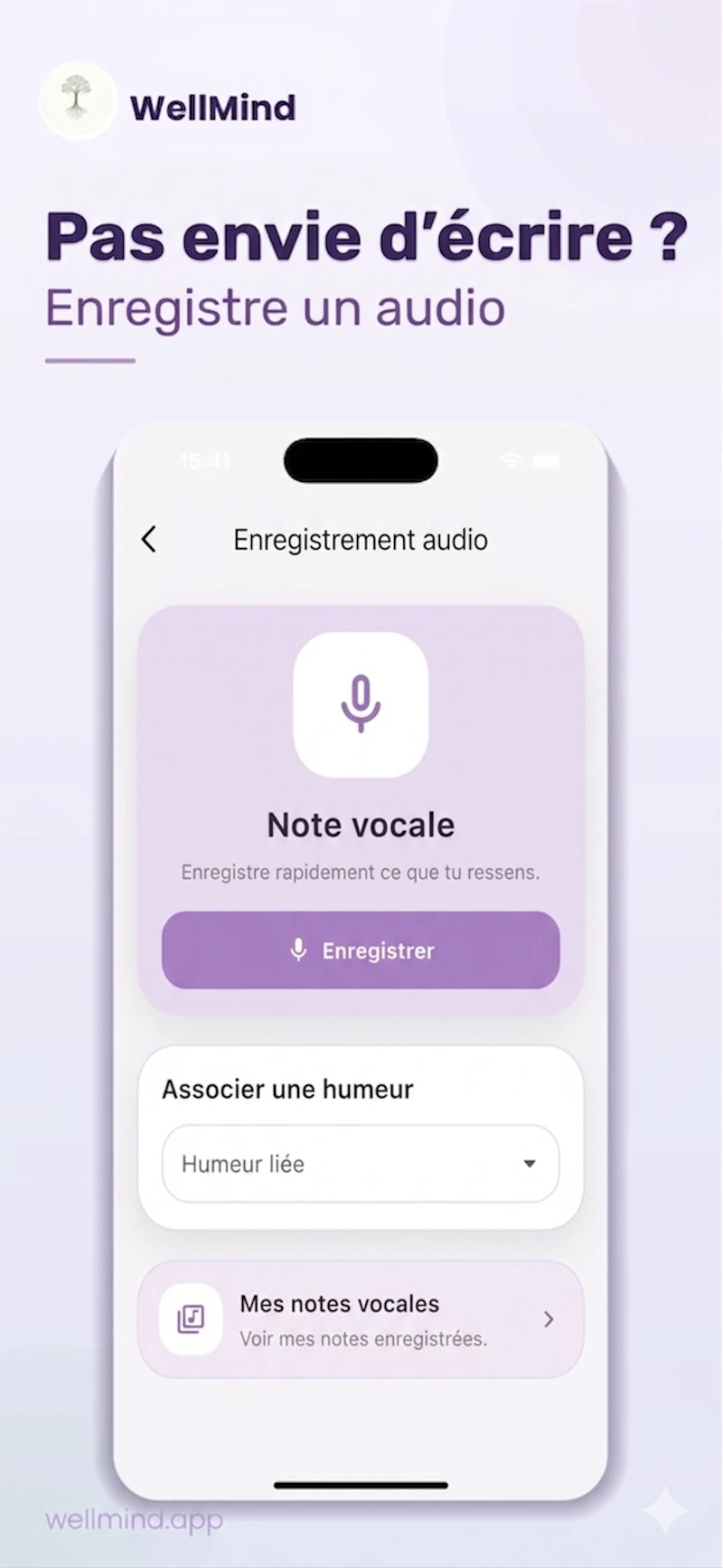 WellMind-Écoute tes émotions screenshot 2
