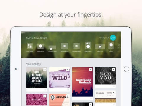 Canva for iPhone gallery image