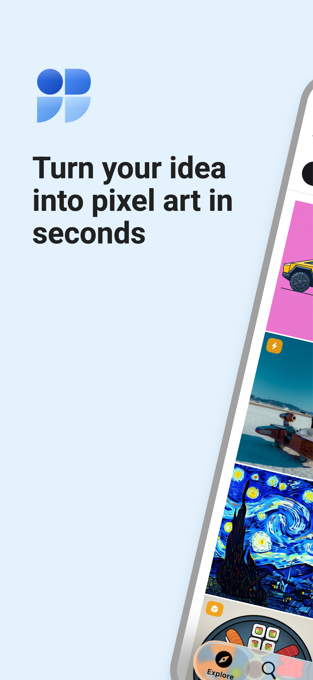 Shapemo - AI Pixel Art Maker gallery image