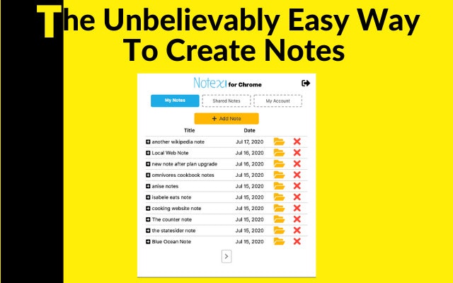 Notexi gallery image