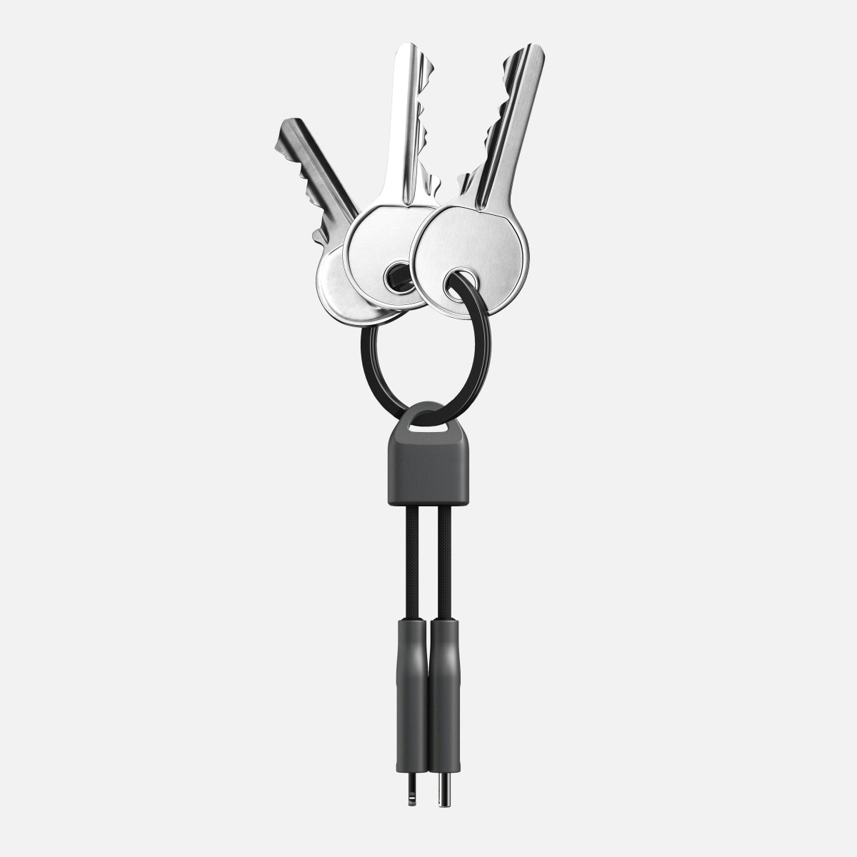 Chargekey - iPhone/Android 용 가장 작고 고속, 내구성있는 케이블. 미디어 1