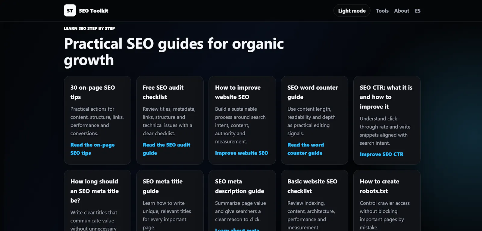 SEO Toolkit screenshot 3