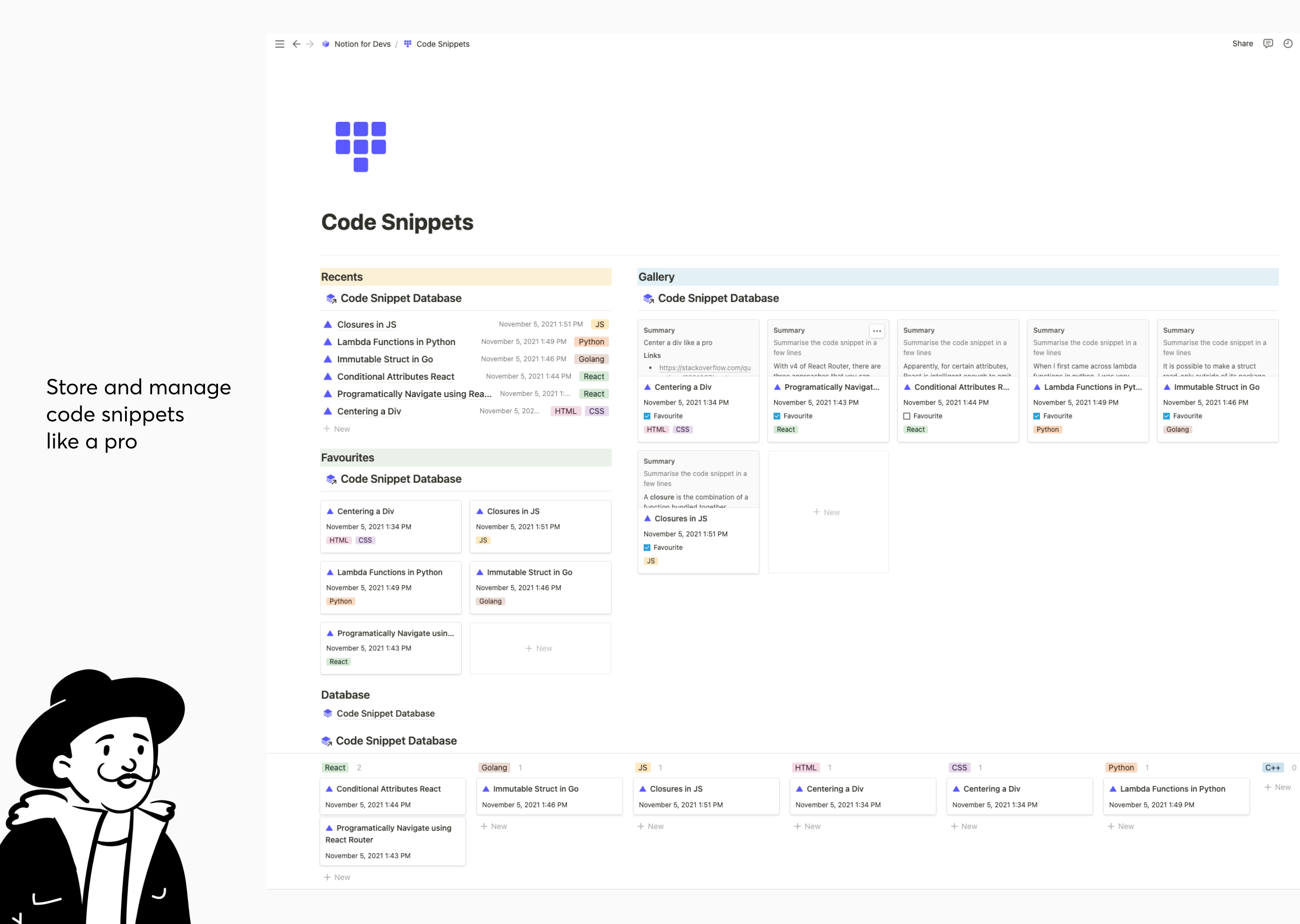 Notion for Devs gallery image