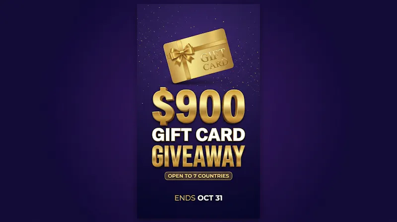 How to Win a $900 Gift Card: 3 Simple screenshot 1