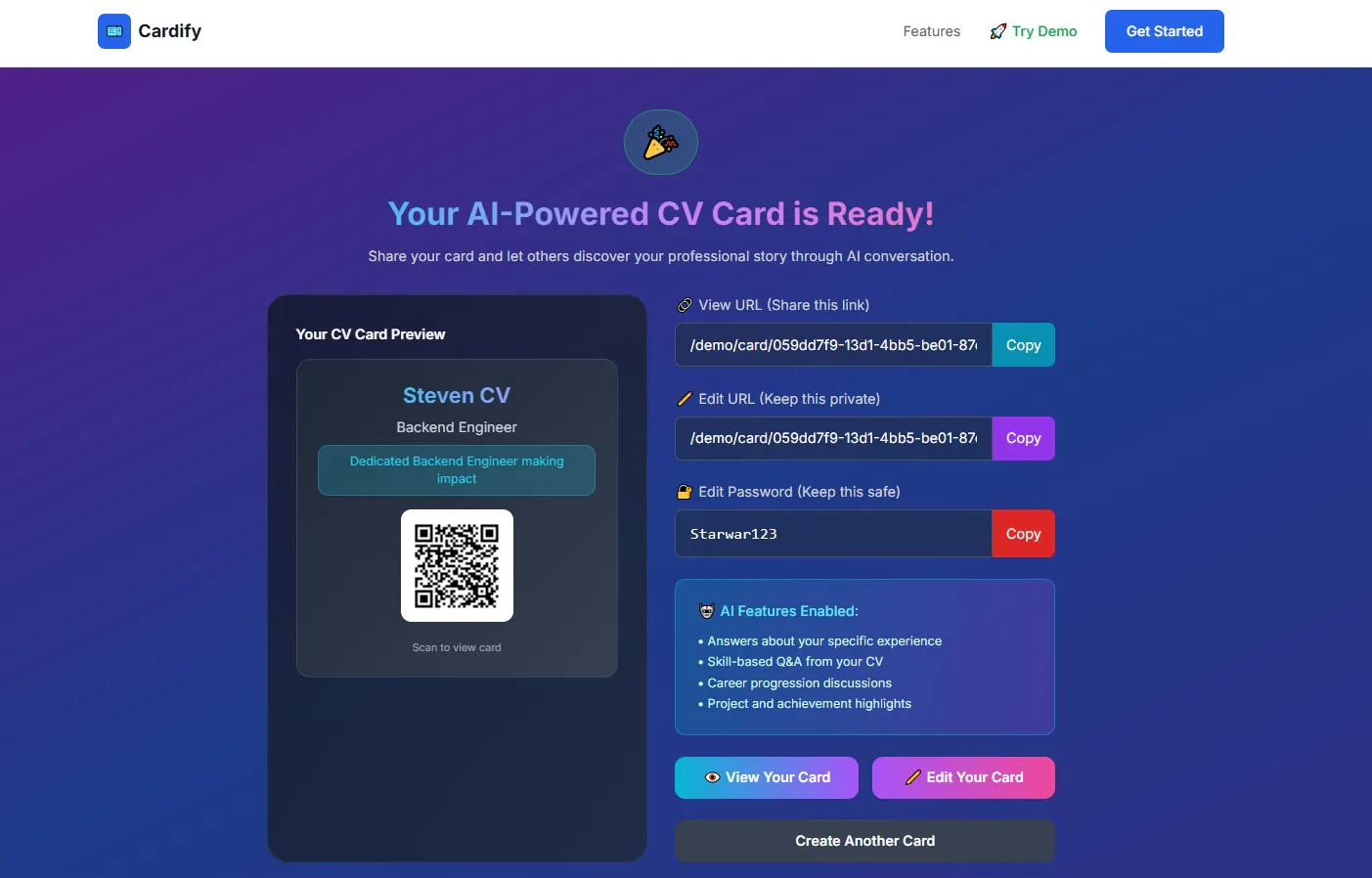 Cardify gallery image