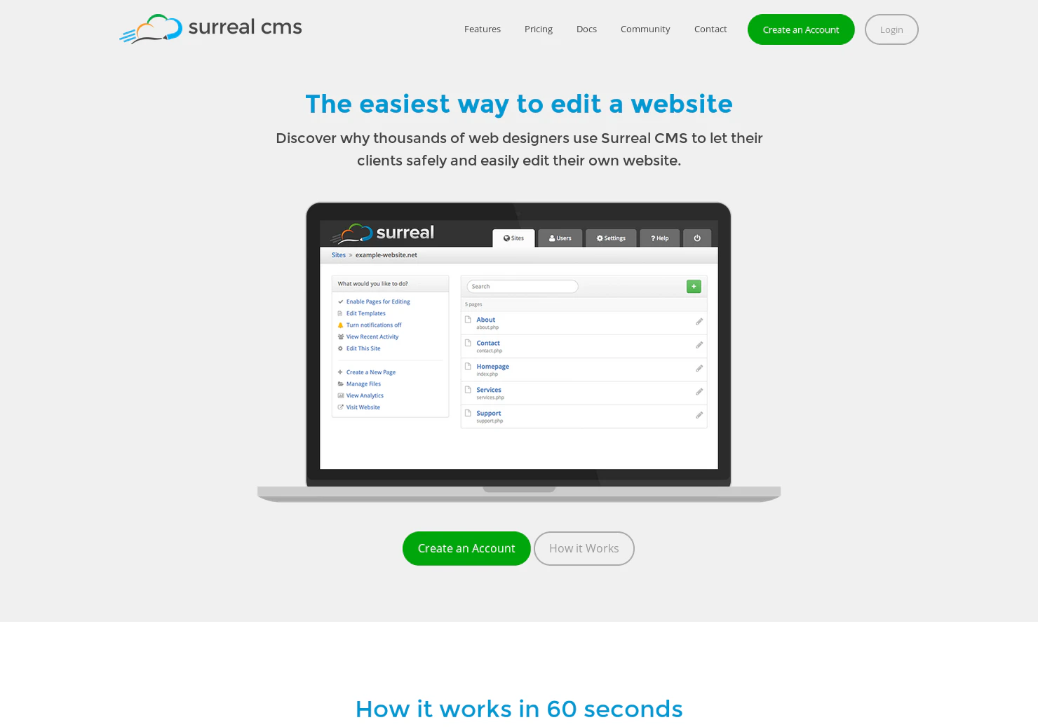 Surreal CMS