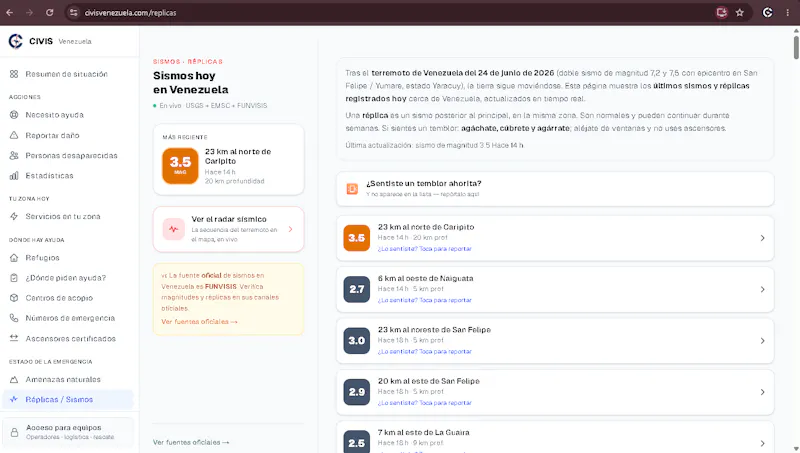 CIVIS Venezuela screenshot 5