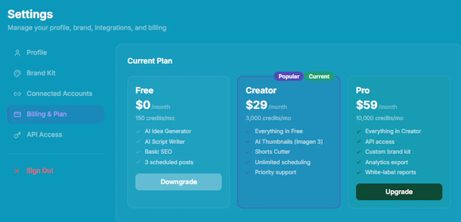 CreatorKit screenshot 1