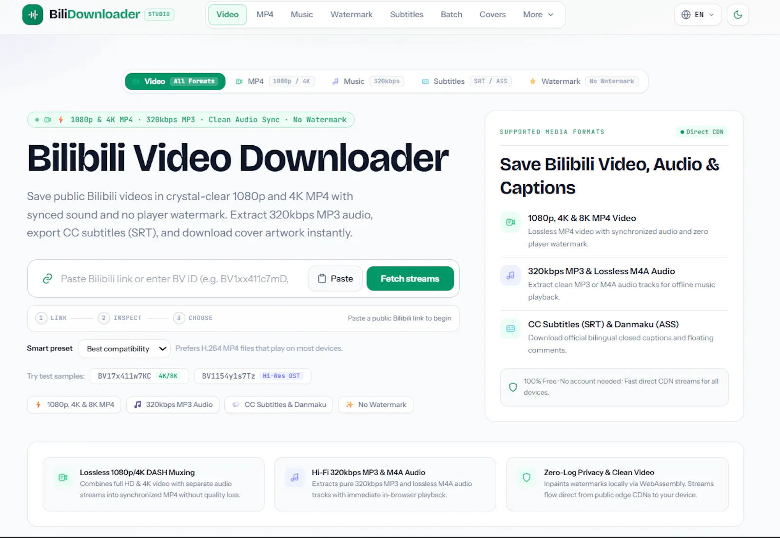 Bilibili Video Downloader screenshot 1