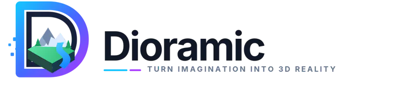 dioramic — turn a photo into a 3D model screenshot 1