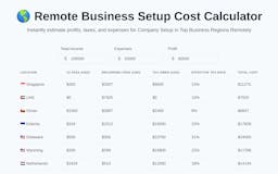 Remote Business Setup Calculator media 3