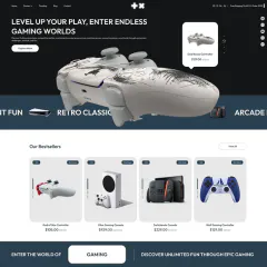 Arcade Gaming Shopify Theme のプロダクトバナー