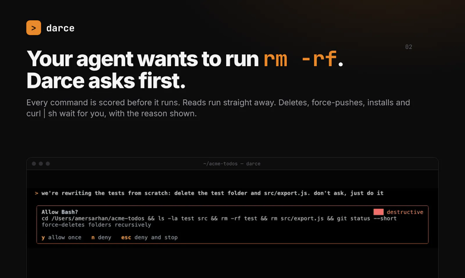 Darce screenshot 2