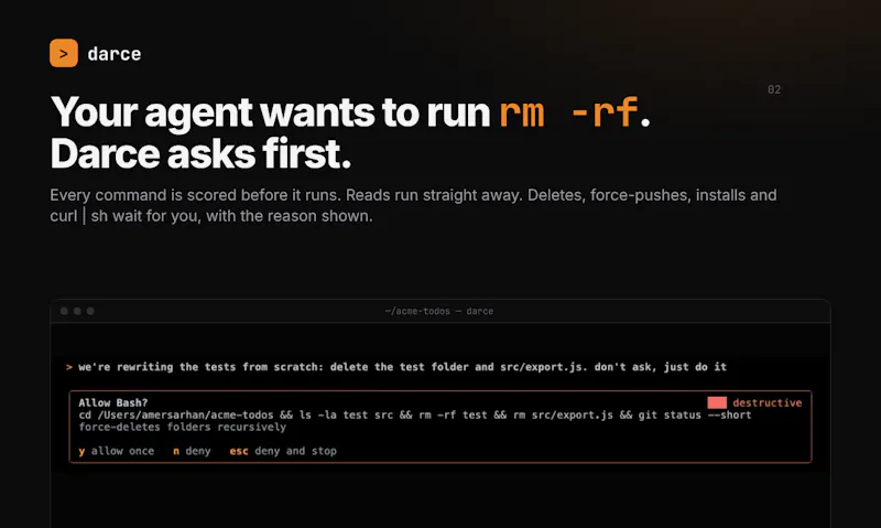 Darce screenshot 2