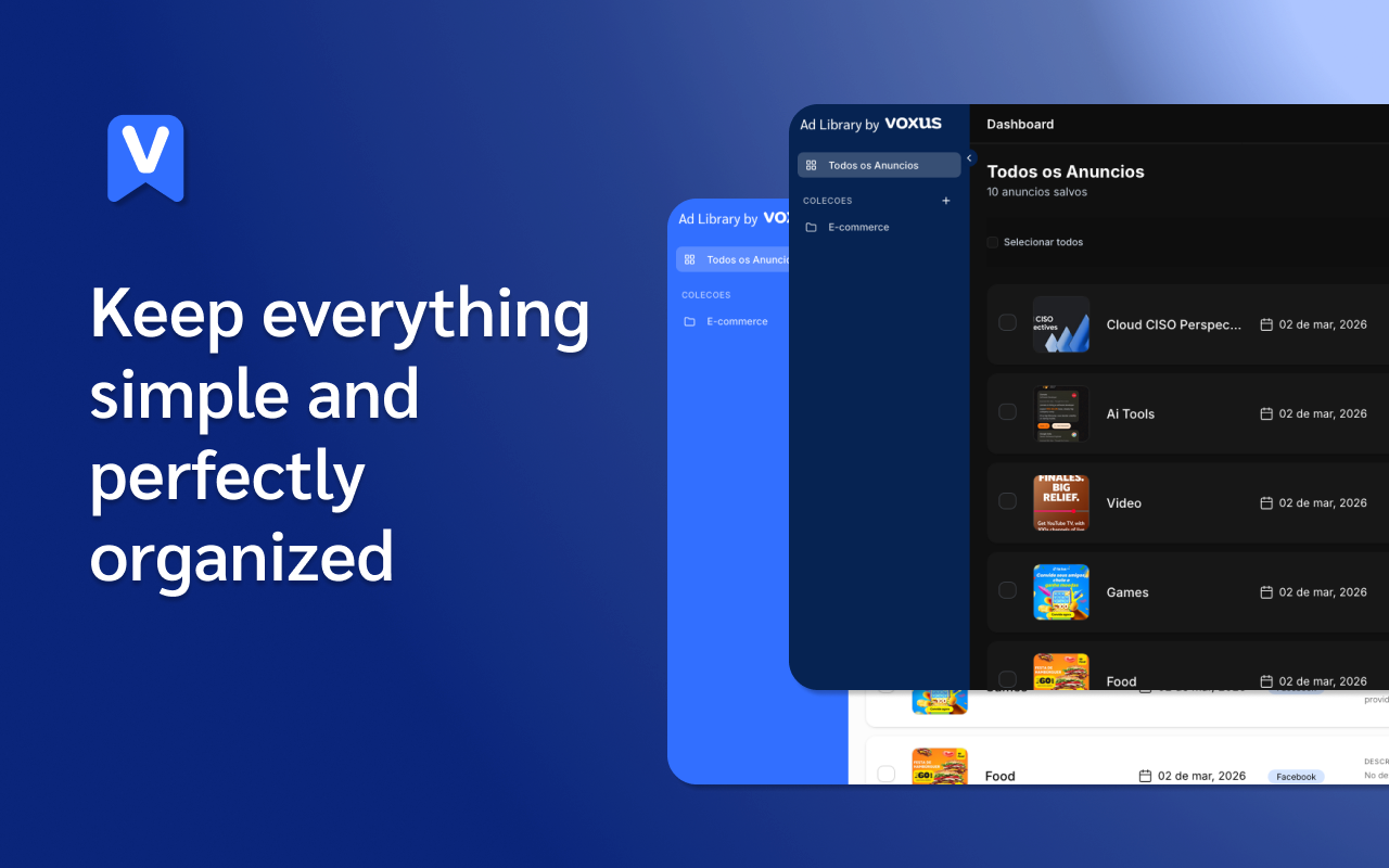 Ad Library by Voxus gallery image