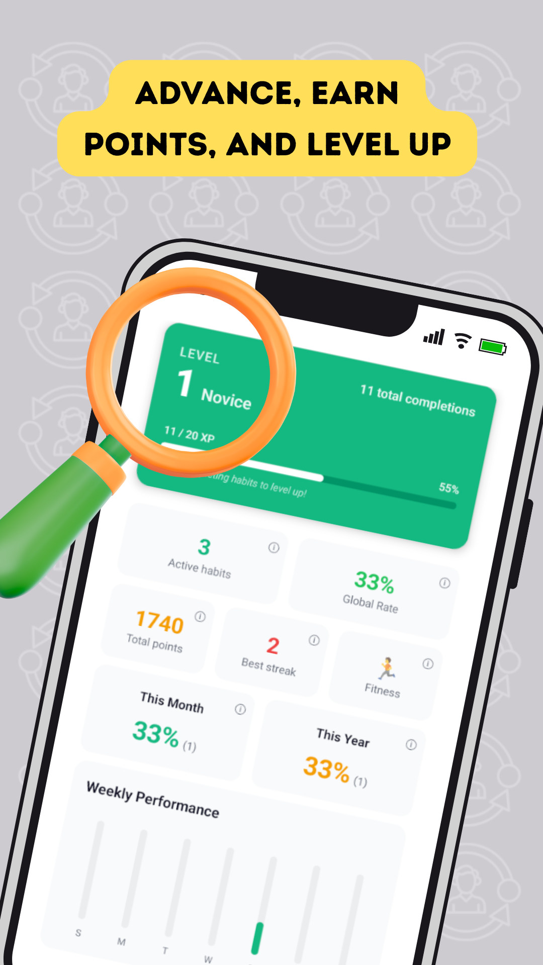 Habit Stack: Gamified Habit Tracker gallery image