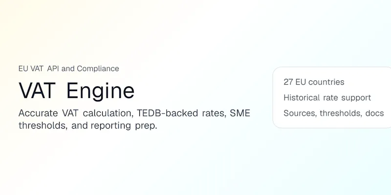 VAT Engine screenshot 2