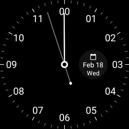 Era: 24 Hour Watch Face - Main product screenshot demonstrating key features and user interface