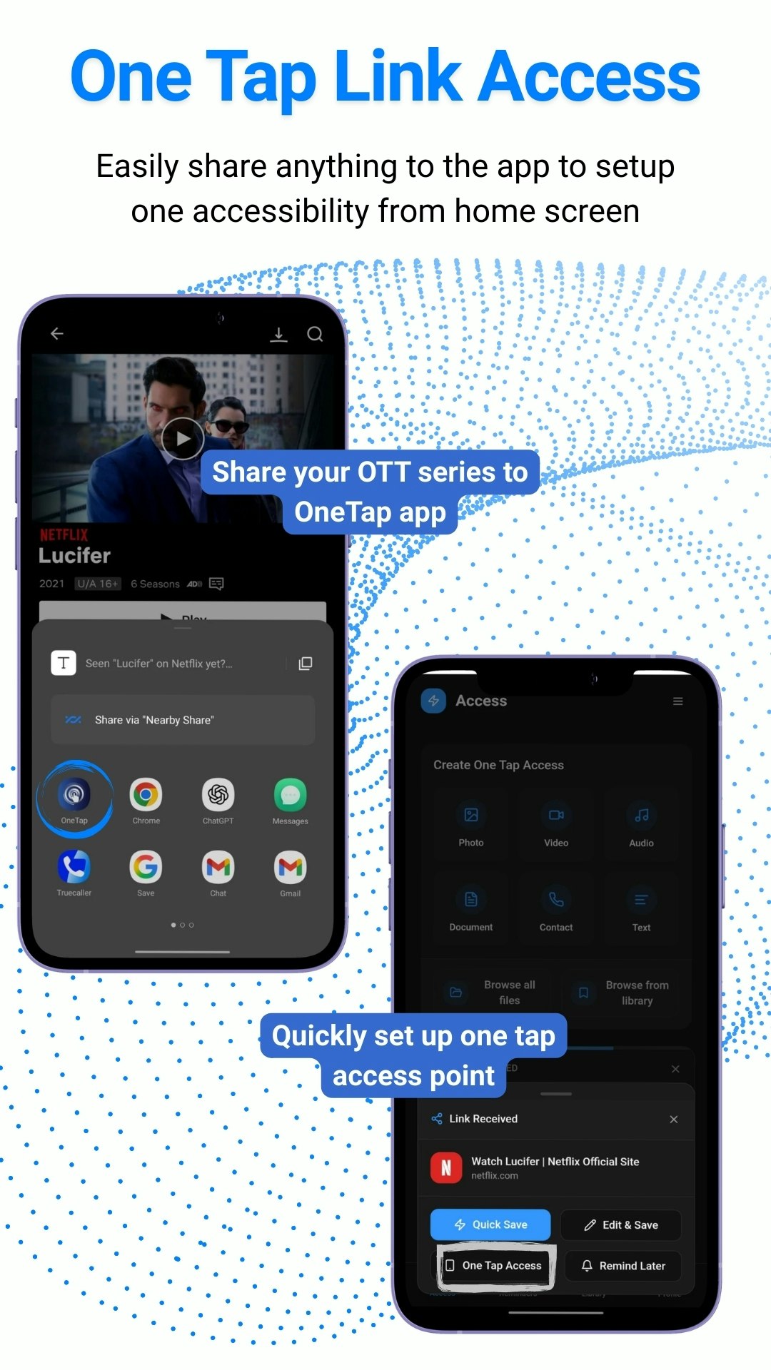 OneTap Access - Screenshot 4 showing product features and functionality