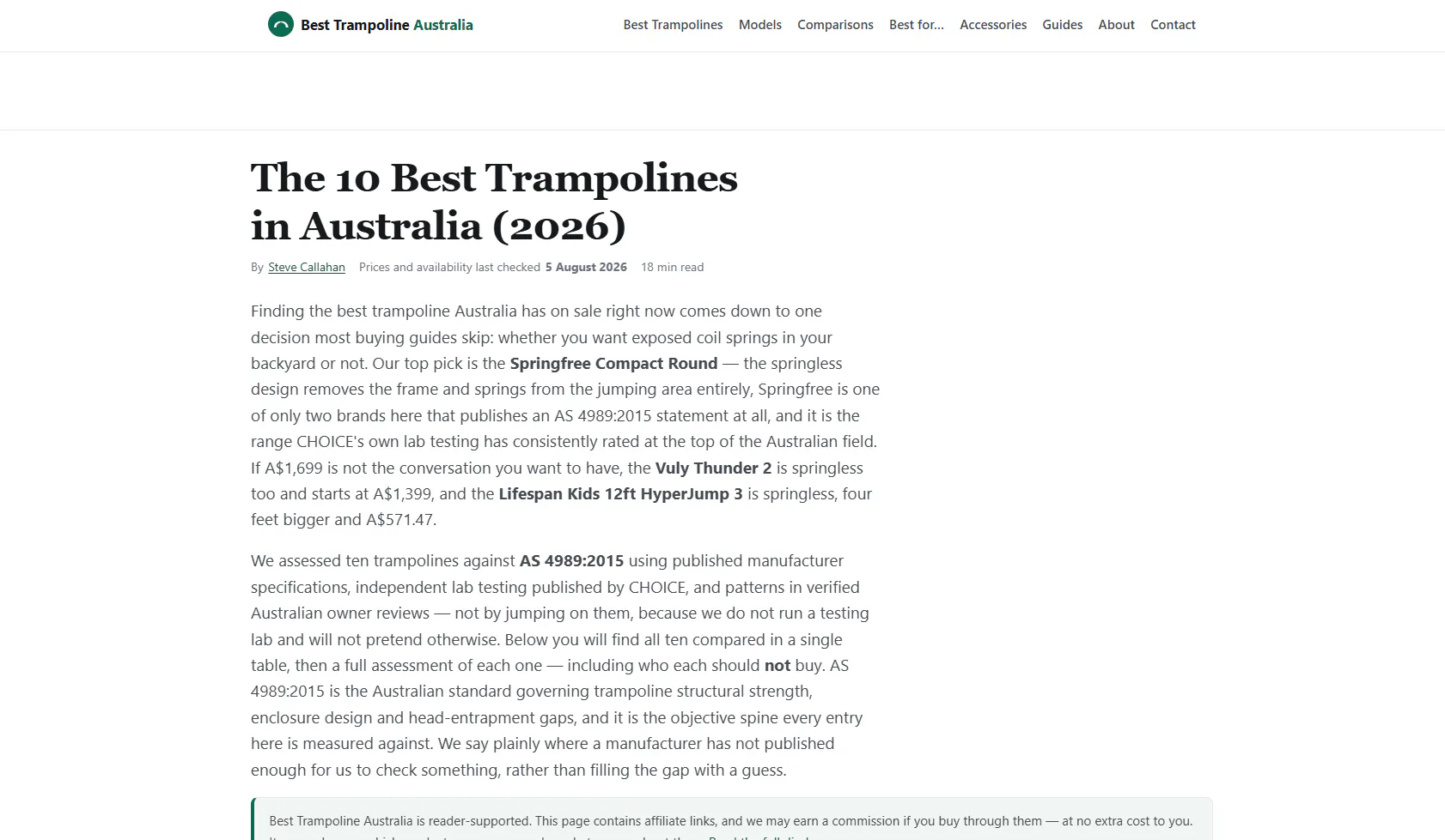 Best Trampoline Australia gallery image