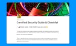 Gamified Security Guide & Checklist image