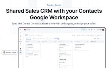 Sales CRM by Tooling Studio gallery image