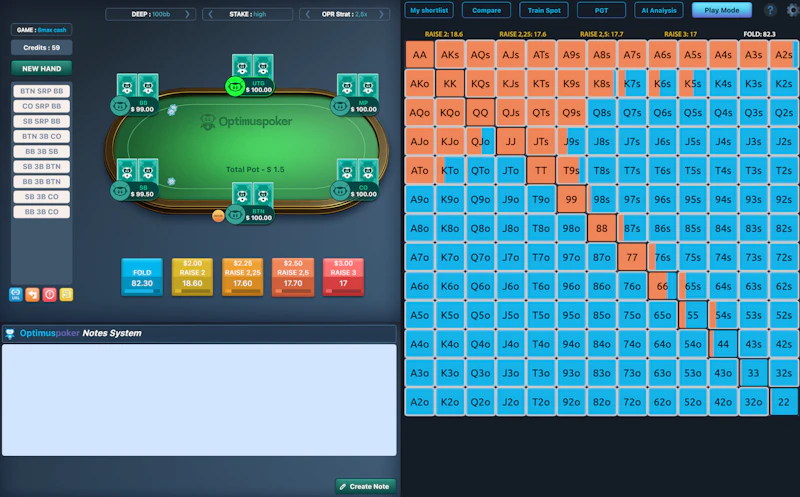 Optimus Poker screenshot 4