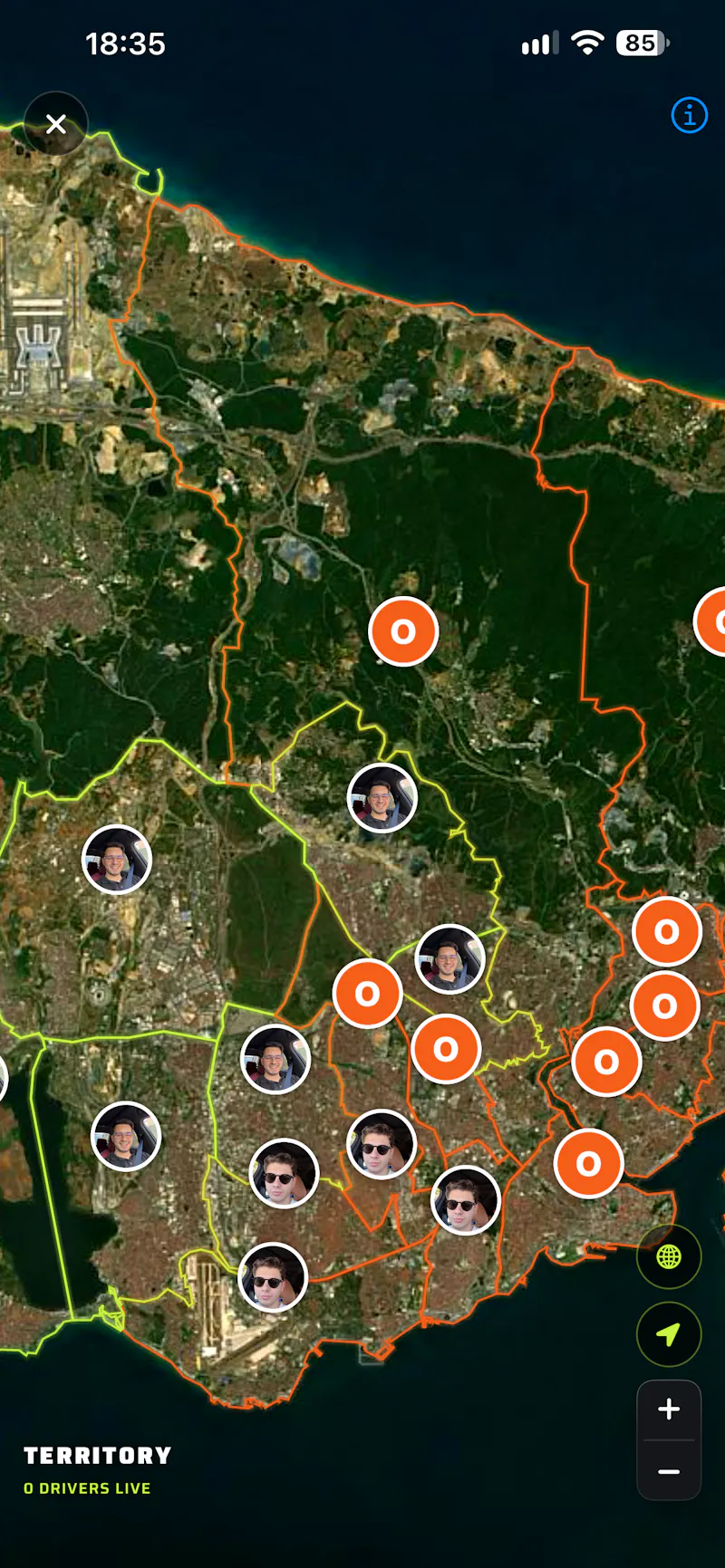 DriversMap screenshot 2