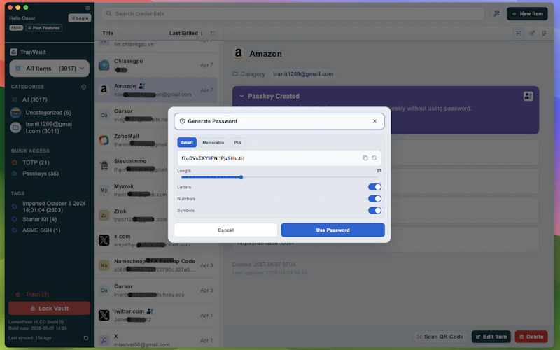 LumenPass - Password Manager screenshot 5
