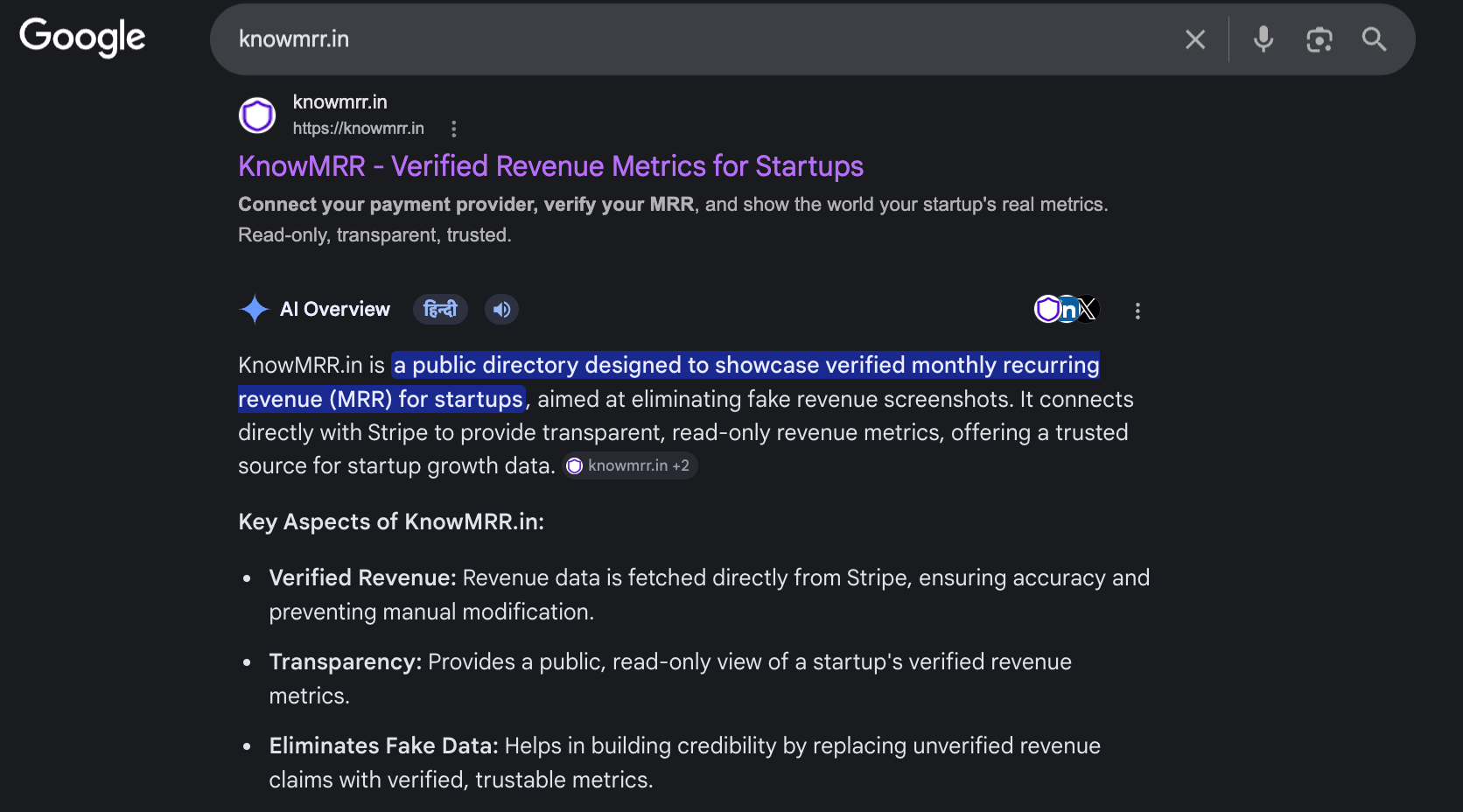 KnowMRR.in gallery image