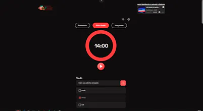 Pomodoro timer aesthetic gallery image