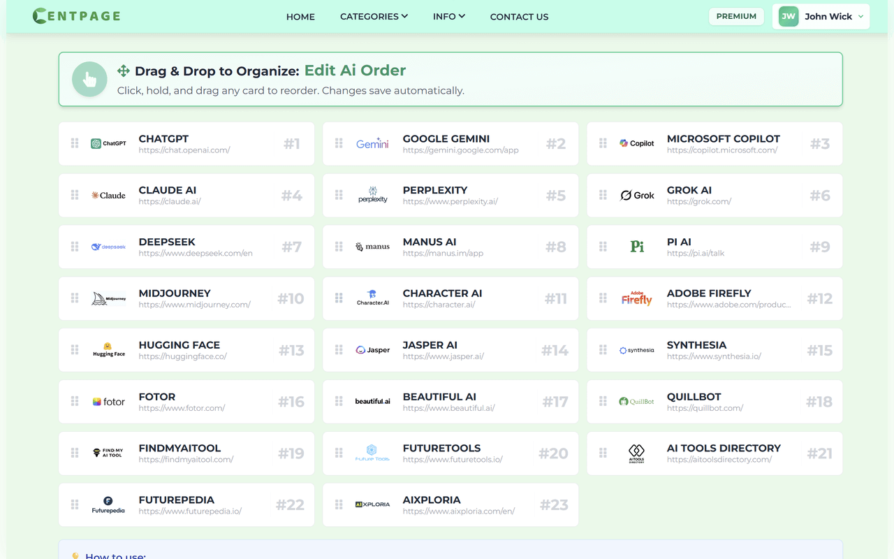 CentPage – Your Productivity New Tab gallery image