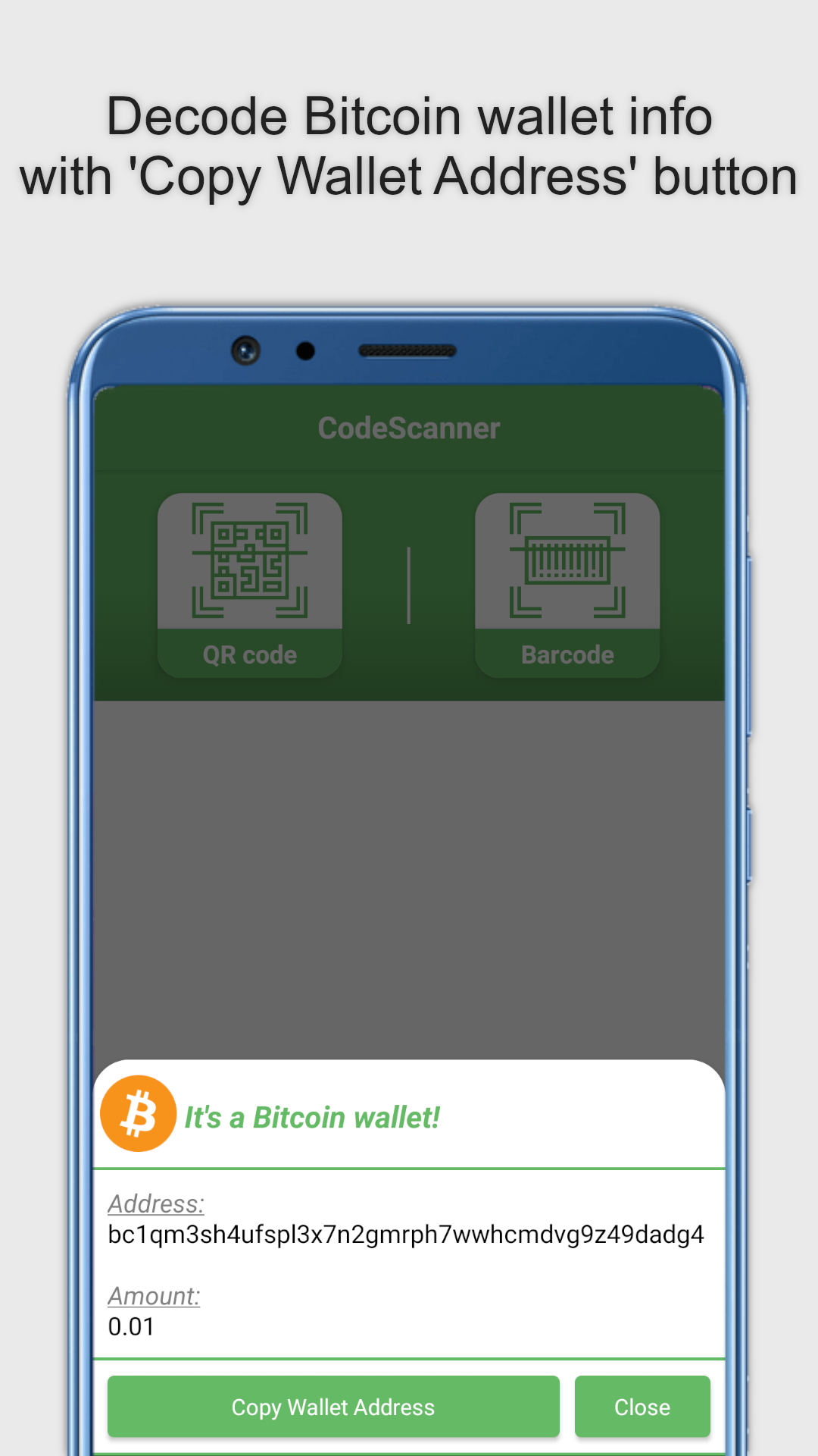 QR Code & Barcode Scanner Android App gallery image