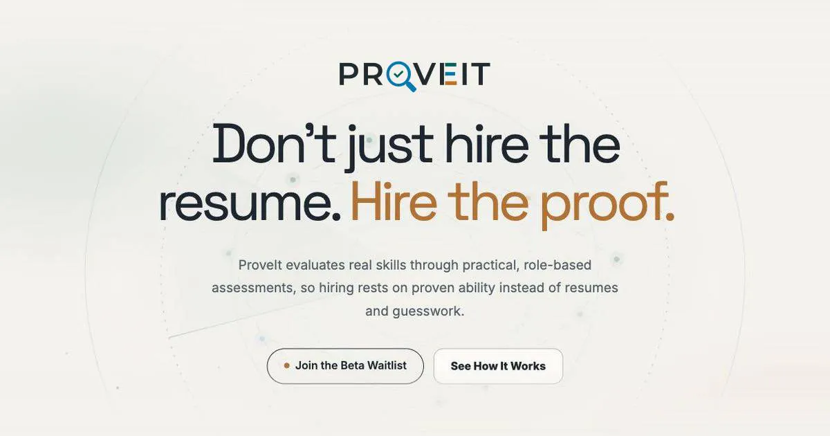 ProveIt Hiring Innovations Inc. gallery image