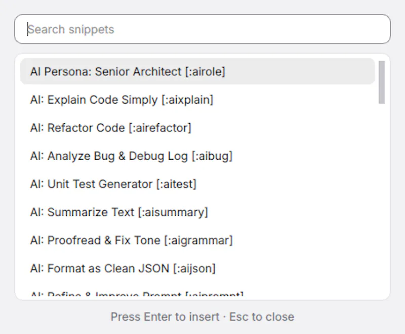 FlitKey Text Expander screenshot 6