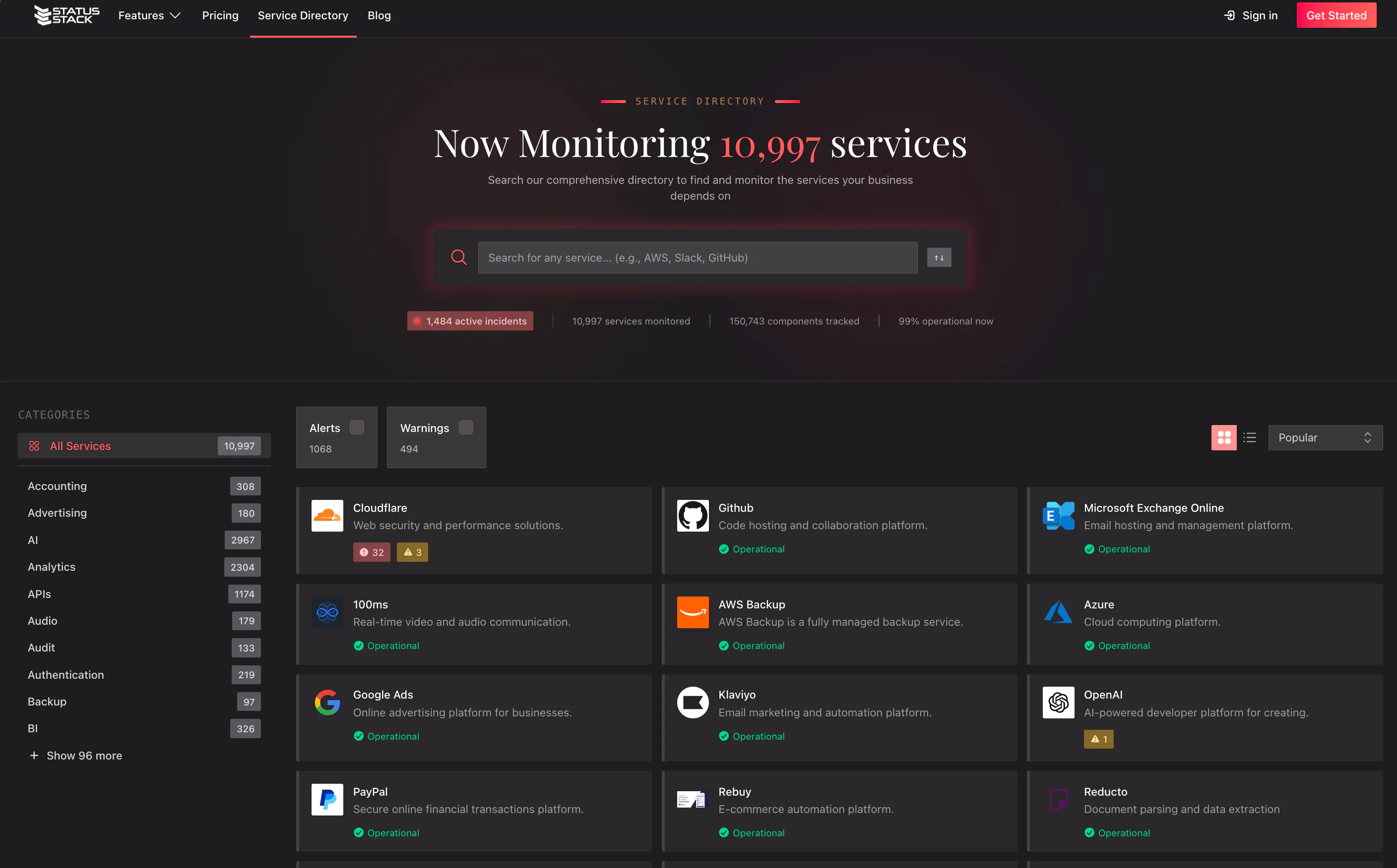 StatusStack gallery image
