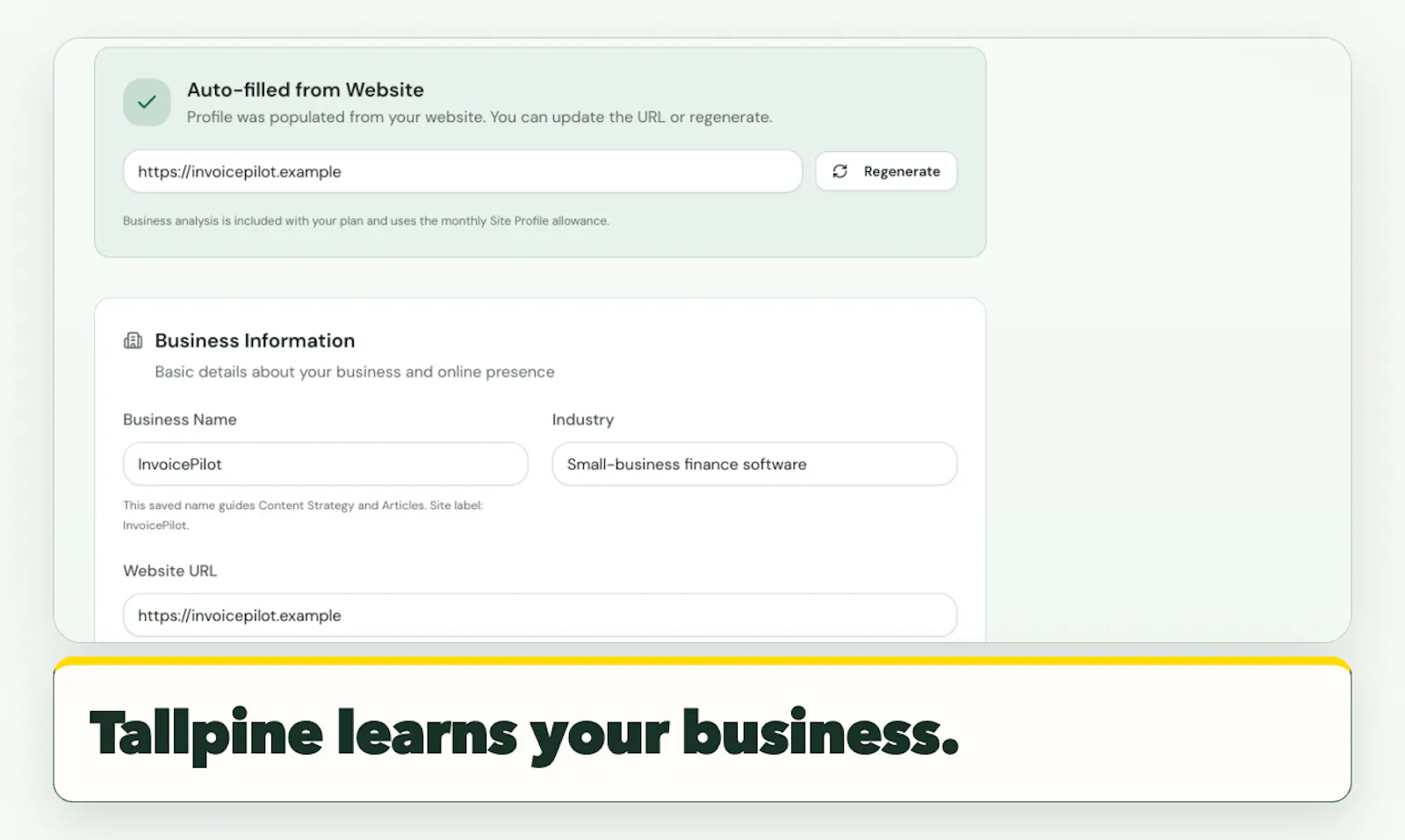 Tallpine screenshot 3