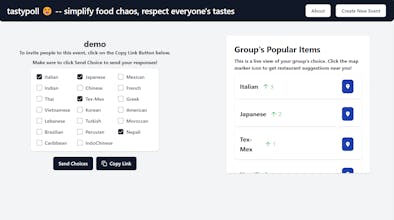 Tastypoll gallery image