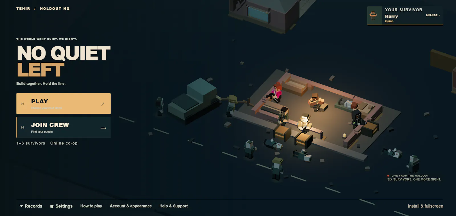 NO QUIET LEFT  screenshot 2