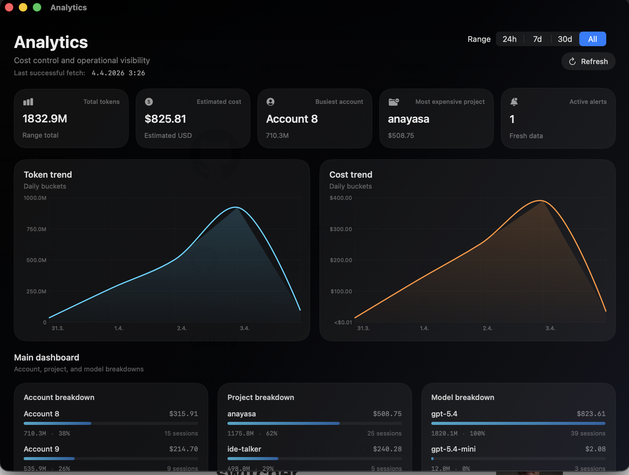 CodexSwitcher 2.1 gallery image