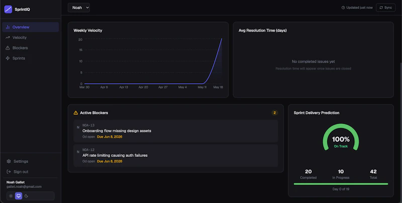 SprintIQ screenshot 3