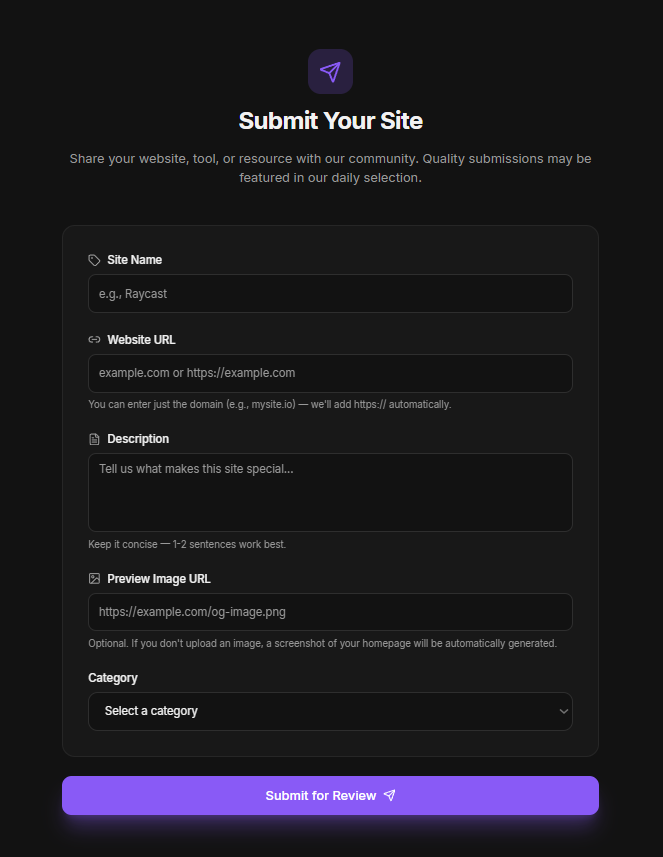 DiscoverDaily - Screenshot 2 showing product features and functionality