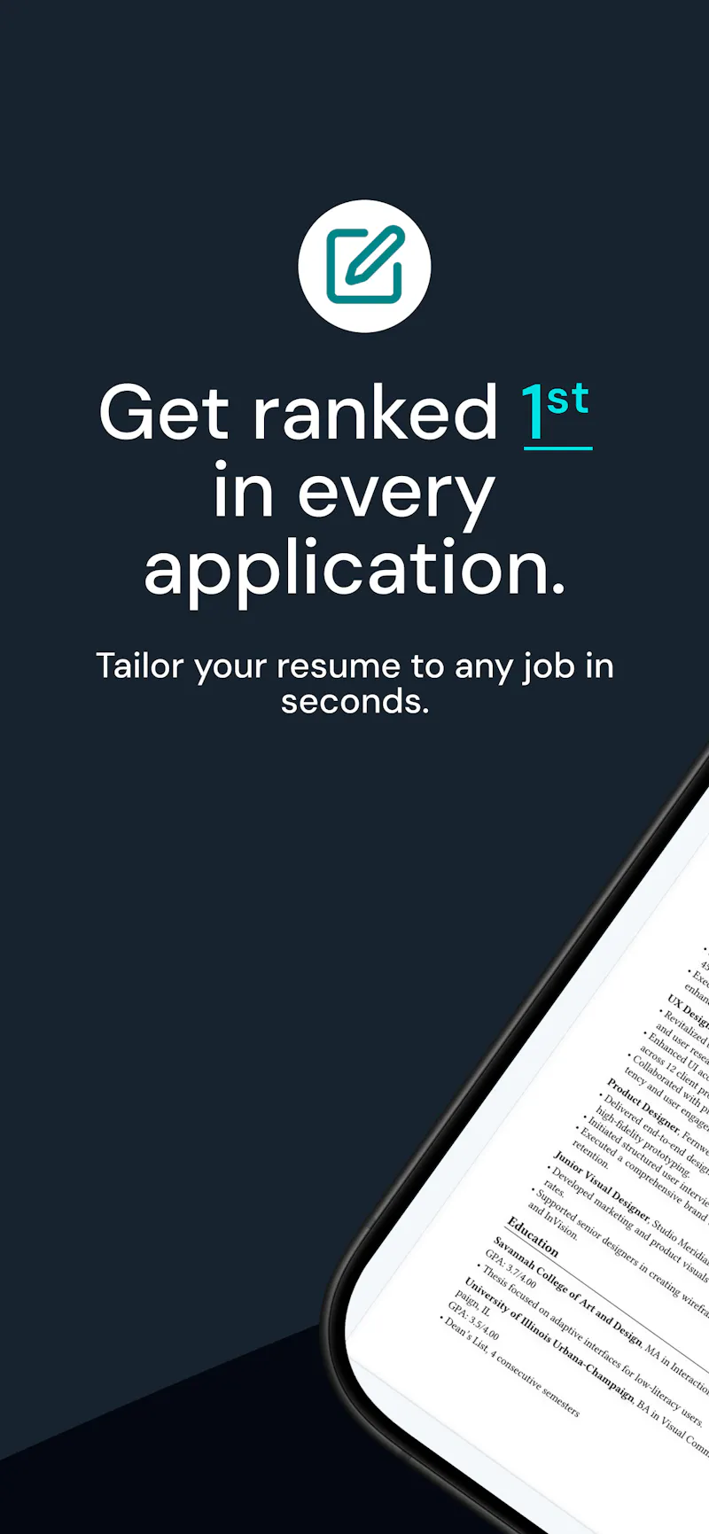R1Resume screenshot 2
