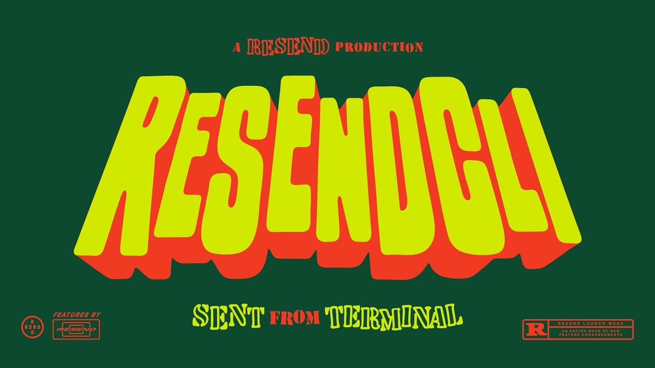 Resend CLI 2.0 gallery image